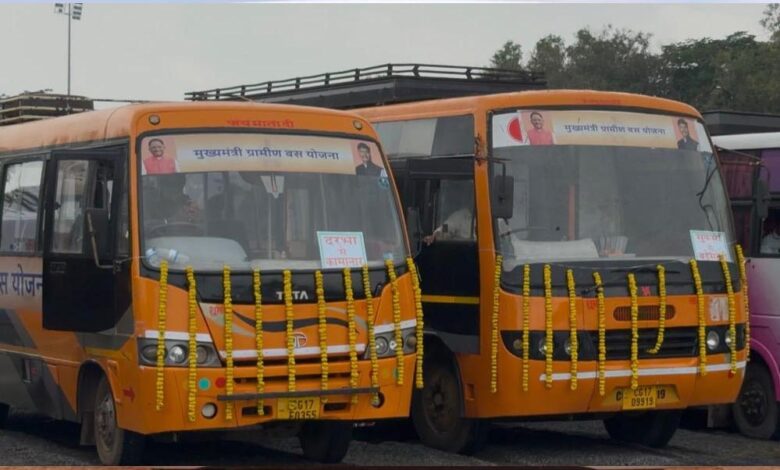 रायपुर-:-मुख्यमंत्री-ग्रामीण-बस-योजना-से-250-गांवों-तक-पहुंची-बस-सुविधा