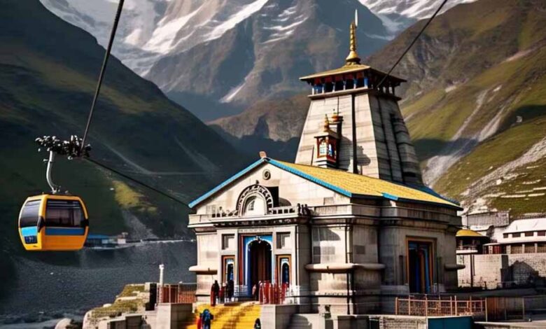 केदारनाथ-रोपवे-शुरू:-अब-9-घंटे-की-कठिन-चढ़ाई-सिर्फ-40-मिनट-में-पूरी,-भक्तों-के-लिए-बड़ी-राहत!