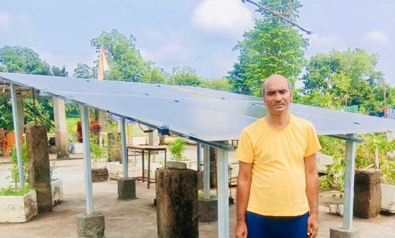 रायपुर-:-सूर्यघर-मुफ्त-बिजली-योजना-से-रोशन-हुआ-दिनेश-का-घर