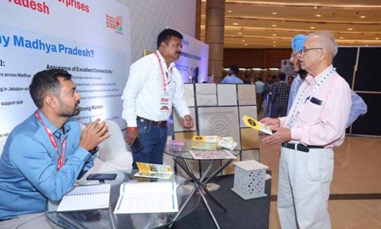 एमएसएमई-फॉर-भारत-सम्मेलन:-मध्यप्रदेश-का-एमएसएमई-पंडाल-बना-सभी-के-आकर्षण-का-केन्द्र