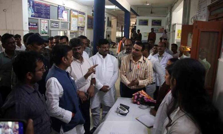 उप-मुख्यमंत्री-ने-किया-मझगवां-सामुदायिक-स्वास्थ्य-केन्द्र-का-औचक-निरीक्षण