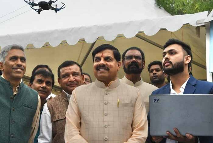 ड्रोन तकनीक का सभी क्षेत्रों में उपयोग के लिए राज्य सरकार ने बनाई नई ड्रोन पॉलिसी : मुख्यमंत्री डॉ. यादव