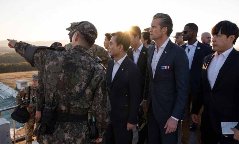 अमेरिकी-रक्षा-सचिव-की-साउथ-यात्रा-के-बीच-नॉर्थ-कोरिया-का-रॉकेट-अटैक,-सीमा-पर-बढ़ा-तनाव