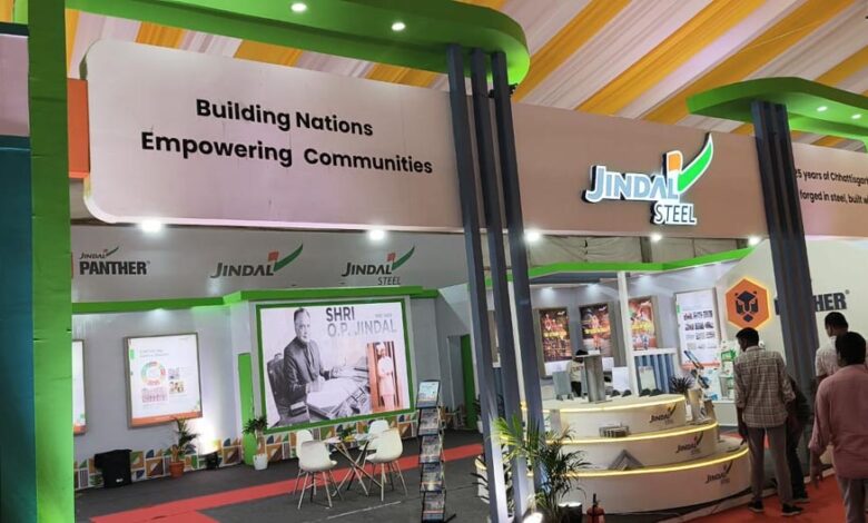 छत्तीसगढ़-राज्य-उत्सव-में-जिंदल-स्टील-का-भव्य-स्टाल