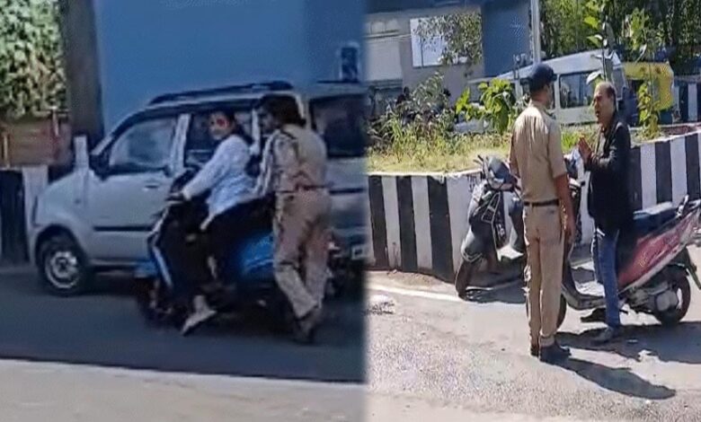 मध्यप्रदेश-में-आज-से-डबल-सख्ती,-दोपहिया-पर-पीछे-बैठने-वालों-के-लिए-भी-हेलमेट-अनिवार्य,-5-जिलों-पर-विशेष-ध्यान