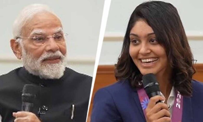 pm-मोदी-से-हरलीन-देओल-ने-पूछा-‘स्किन-केयर’-का-राज,-मुस्कुराते-हुए-दिया-ऐसा-जवाब