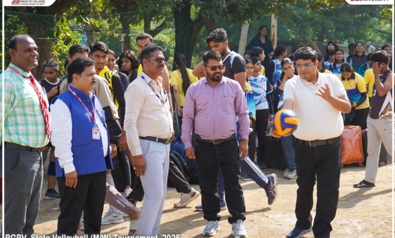एलएनसीटी-में-आरजीपीवी-राज्य-स्तरीय-वॉलीबॉल-प्रतियोगिता-का-शुभारंभ,-भोपाल-इंदौर-महिला-फाइनल-में-आमने-सामने
