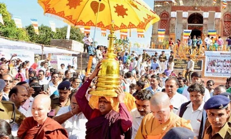 सांची-में-अंतरराष्ट्रीय-महाबोधि-महोत्सव:-थाईलैंड-से-जापान-तक-के-भक्त-होंगे-शामिल