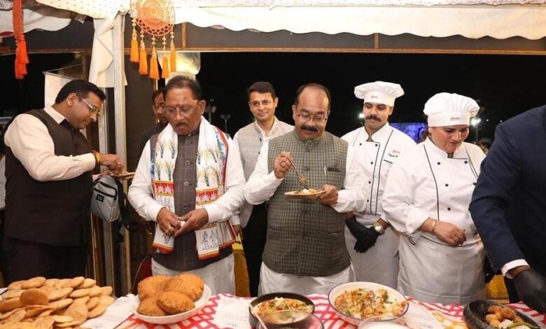 एकता-नगर-में-छत्तीसगढ़-की-संस्कृति-और-पर्यटन-का-शानदार-प्रदर्शन,-cm-साय-ने-किया-स्टॉल-का-अवलोकन