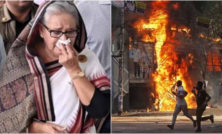 ढाका-जल-उठा:-हसीना-को-मौत-की-सजा-के-बाद-भड़की-भीषण-हिंसा,-आगजनी-में-50-लोग-घायल