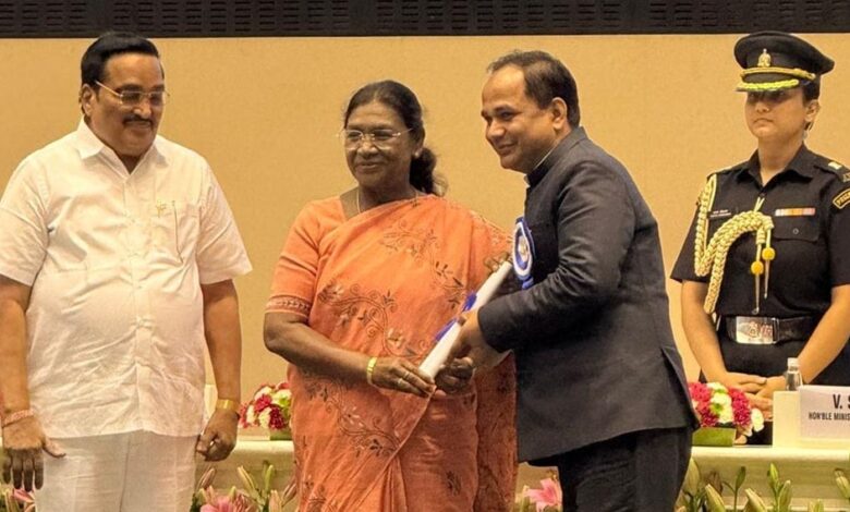 रायपुर-:-छत्तीसगढ़-को-जल-संरक्षण-के-क्षेत्र-में-उत्कृष्ट-कार्यों-के-लिए-राष्ट्रीय-स्तर-पर-मिला-सम्मान