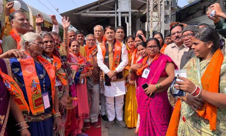 रामलला-दर्शन-योजना-के-तहत-भारत-गौरव-स्पेशल-ट्रेन-राजनांदगांव-से-अयोध्या-धाम-के-लिए-रवाना