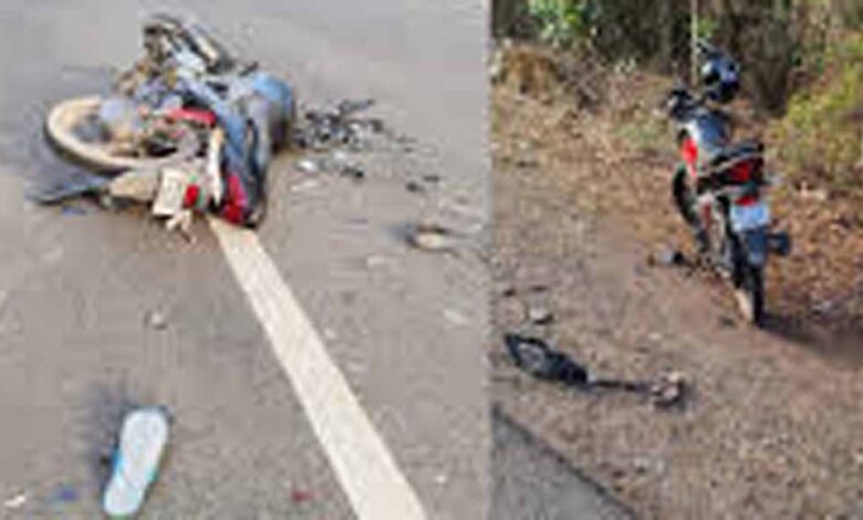 सागर-में-दर्दनाक-सड़क-हादसा:-मजदूरी-कर-लौट-रहे-तीन-बाइक-सवारों-की-बोलेरो-की-टक्कर-से-मौत