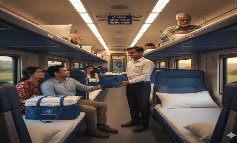 अब-ac-कोच-में-20-रुपये-में-मिलेगा-पूरा-बेडरोल!-जानिए-रेलवे-की-नई-सर्विस-के-नियम