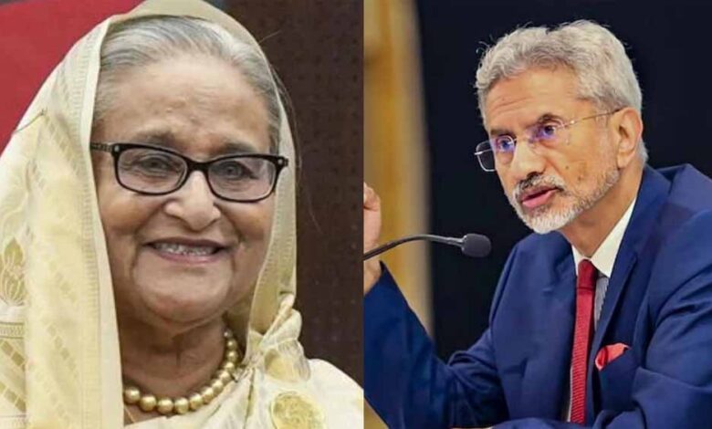 हमारे-फैसलों-पर-किसी-को-वीटो-नहीं-—-शेख-हसीना-के-भारत-आगमन-पर-जयशंकर-का-कड़ा-संदेश