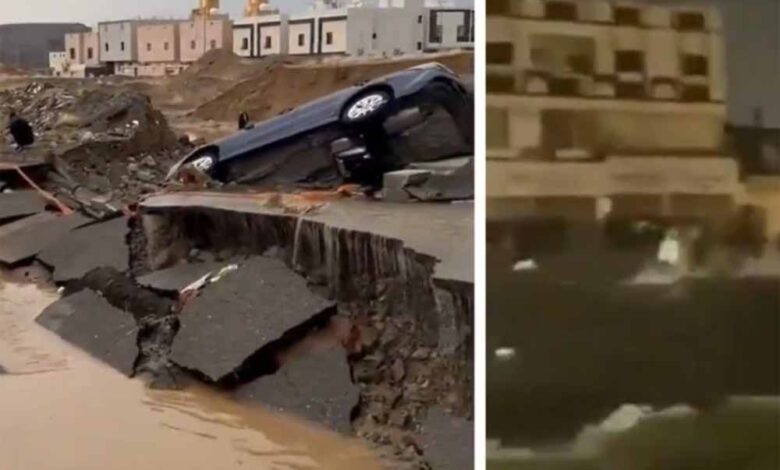 रेगिस्तान में आफत की बारिश! मक्का–मदीना में तबाही, हालात संभालने को रेड अलर्ट