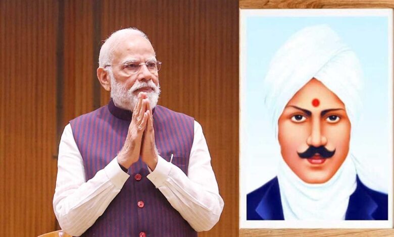 प्रधानमंत्री-ने-महाकवि-सुब्रमण्यम-भारती-को-उनकी-जयंती-पर-श्रद्धांजलि-दी