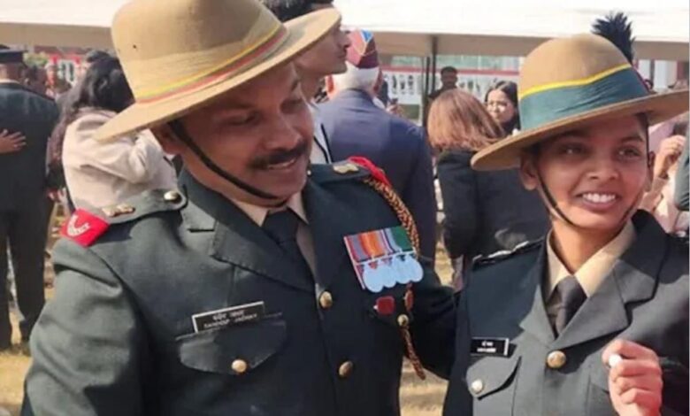 93-सालों-का-रिकॉर्ड-टूटा,-टेरिटोरियल-आर्मी-की-पहली-महिला-लेफ्टिनेंट-बनीं-साई-जाधव,-पिता-भी-हैं-मेजर