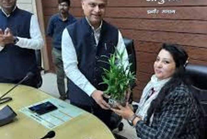 सुश्री-पूजा-गर्ग-एक-दिन-के-लिए-बनी-आयुक्त-दिव्यांगजन