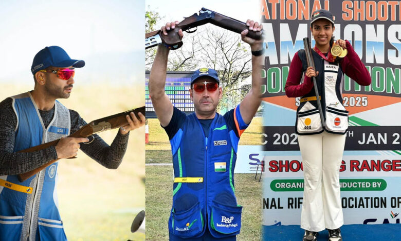 जिंदल-स्टील-के-एथलीट्स-गुरजोआत-सिंह-खंगुरा-और-राइज़ा-ढिल्लों-ने-68वीं-राष्ट्रीय-शॉटगन-शूटिंग-चैंपियनशिप-में-राष्ट्रीय-खिताब-जीतकर-रचा-इतिहास