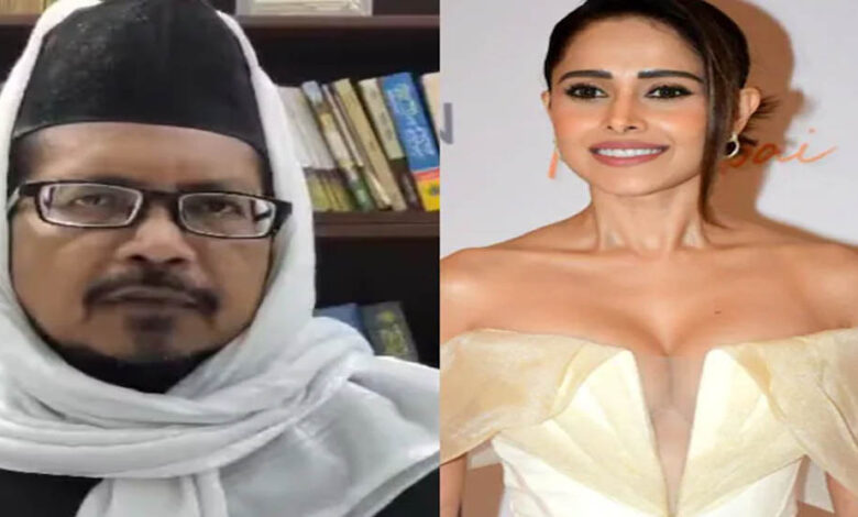 महाकाल-मंदिर-में-दर्शन-पर-विवाद:-मौलाना-शहाबुद्दीन-रजवी-ने-अभिनेत्री-नुसरत-भरूचा-पर-जताई-नाराजगी