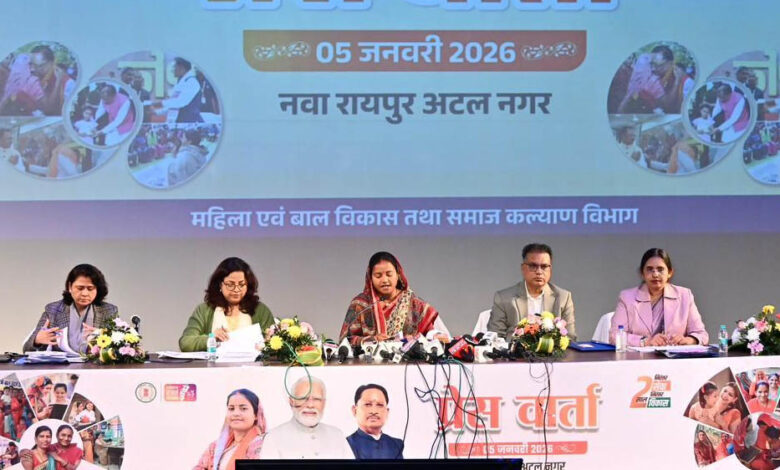 रायपुर-:-महिला-एवं-बाल-विकास-की-योजनाओं-से-छत्तीसगढ़-में-सशक्तिकरण-की-नई-इबारत:-मंत्री-लक्ष्मी-राजवाड़े