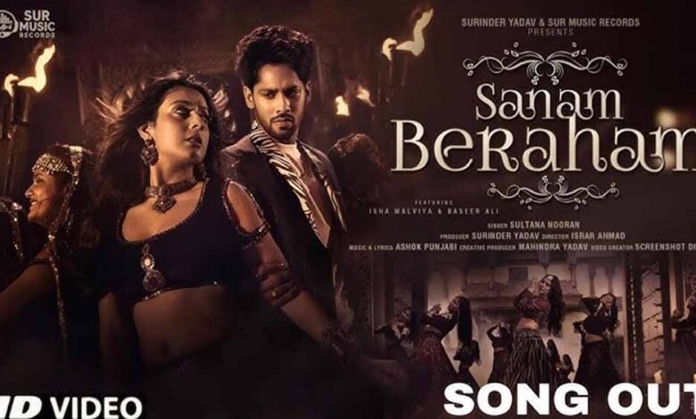 ईशा-मालवीय–बसीर-अली-की-जोड़ी-ने-मचाया-तहलका,-‘सनम-बेरहम’-में-दिखी-जबरदस्त-केमिस्ट्री