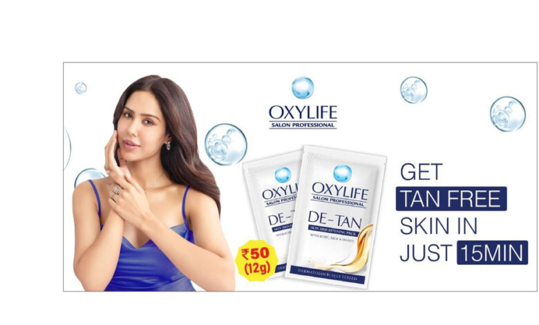 डाबर-इंडिया-के-ऑक्सीलाइफ-सैलून-प्रोफेशनल-ने-सोनम-बाजवा-के-साथ-लॉन्च-किया-सिंगल-यूज़-स्किन-ब्राइटनिंग-डिटैन-पैक
