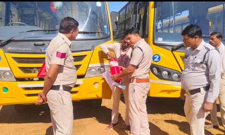 स्कूली-बच्चों-की-सुरक्षा-को-लेकर-सख्ती,-50-बसों-की-हुई-जांच