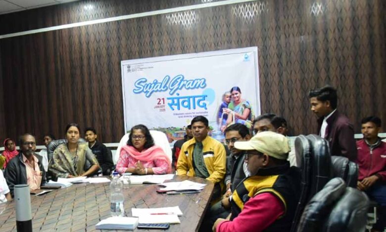 सुजल-ग्राम-संवाद-के-तृतीय-चरण-में-ग्राम-पंचायत-साल्हेभाट-ने-किया-छत्तीसगढ़-का-प्रतिनिधित्व