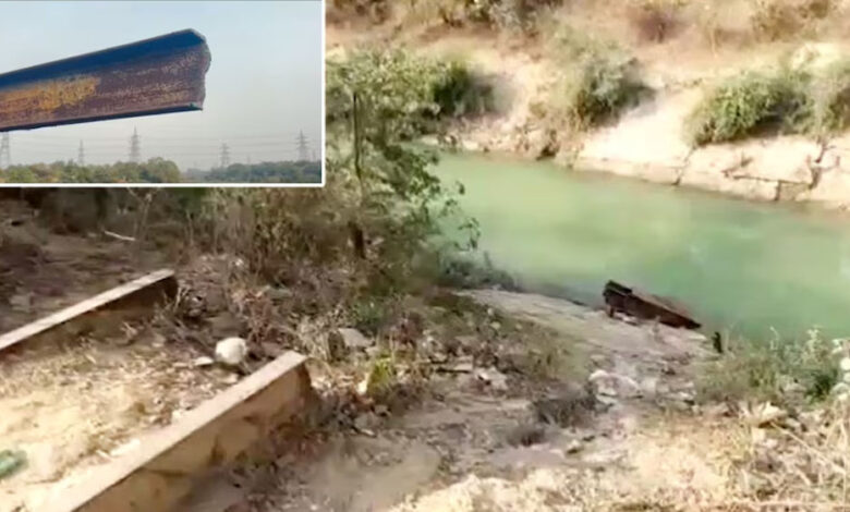 कोरबा-में-हुआ-अनोखा-चोरी-का-मामला,-60-फीट-लंबा-और-30-टन-वजनी-लोहे-का-पुल-हुआ-रातों-रात-गायब