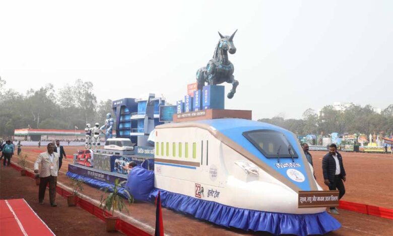 नवाचार-से-विस्तार-तक:-एमएसएमई-की-‘स्टार्टअप-आइडिया-टू-स्केल’-झांकी-बनी-आकर्षण-का-केंद्र