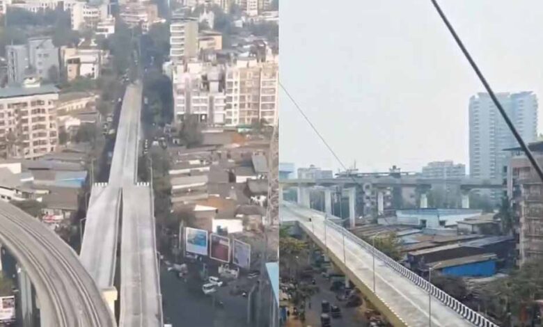 4-लेन-से-2-लेन-में-सिमटा-रास्ता,-डबल-डेकर-फ्लाइओवर-पर-विवाद;-mmrda-ने-डिज़ाइन-खामी-से-किया-इनकार