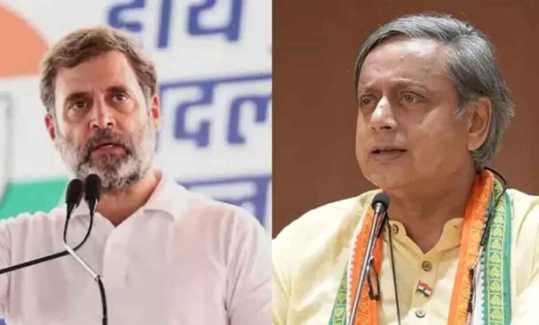 राहुल-गांधी-को-शशि-थरूर-का-‘थैंक्यू’-मैसेज!-क्या-एक-मुलाकात-ने-खत्म-कर-दी-अंदरूनी-नाराज़गी?