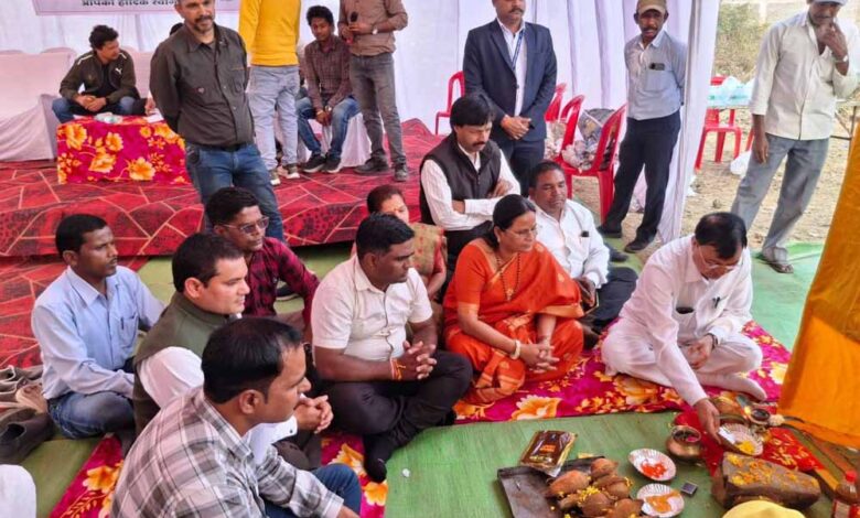 विकास-को-मिली-नई-गति:-उद्योग-मंत्री-लखनलाल-देवांगन-एवं-महापौर-संजूदेवी-राजपूत-ने-दोनों-महत्वपूर्ण-विकास-कार्यों-का-किया-भूमिपूजन