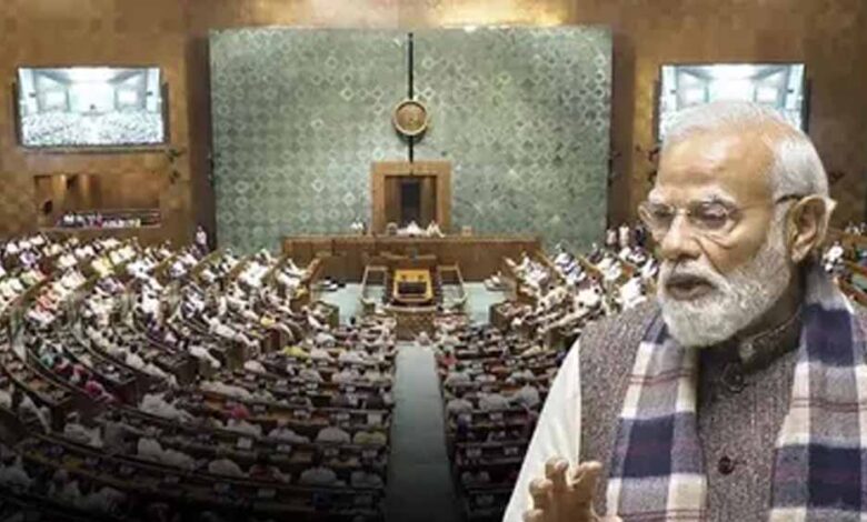 pm-के-रिप्‍लाई-के-बिना-लोकसभा-से-राष्‍ट्रपति-का-भाषण-पारित,-2004-के-बाद-ऐसा-पहली-बार-हुआ