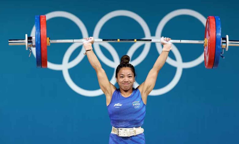 भारत-की-ओलंपिक-मेडलिस्ट-मीराबाई-चानू-ने-31-की-उम्र-में-तोड़ा-तीन-नेशनल-रिकॉर्ड,-मचाई-सनसनी