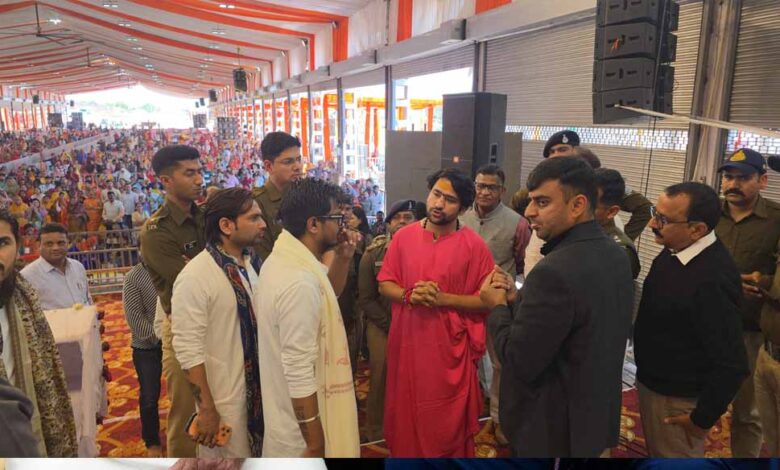 महाशिवरात्रि-के-पावन-अवसर-पर-बागेश्वर-धाम-में-होगा-सामूहिक-विवाह,-अधिकारियों-ने-लिया-कार्यक्रम-स्थल-का-जायजा