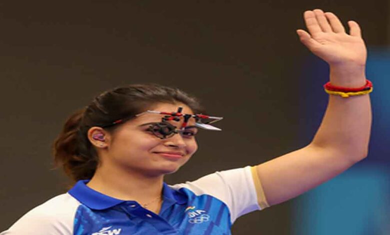 एशियन-राइफल/पिस्टल-चैंपियनशिप:-शूट-ऑफ-में-गोल्ड-से-चूकीं-मनु-भाकर,-ईशा-ने-जीता-ब्रॉन्ज