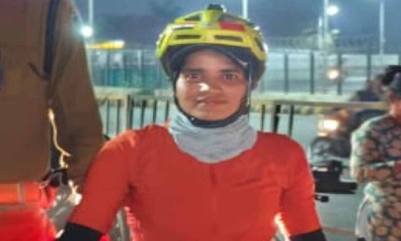 प्रदेश-की-बेटी-ने-पूरा-किया-2500km-का-सफर:-नारी-शक्ति-का-संदेश-दे-रही-आशा,-आर्मी-डे-पर-शुरू-की-थी-साइकल-यात्रा