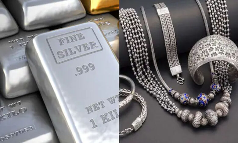 gold-silver-price-update:-चांदी-में-बड़ी-गिरावट,-रिकॉर्ड-हाई-से-₹1.59-लाख-तक-लुढ़की