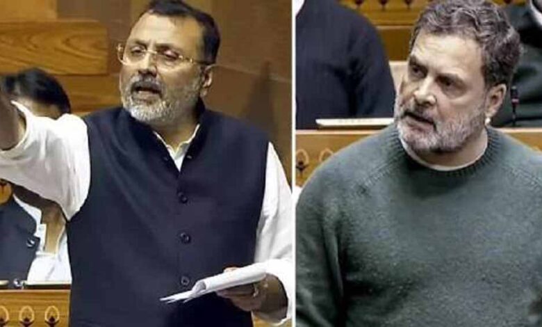 लोकसभा-में-राहुल-गांधी-के-खिलाफ-प्रस्ताव,-bjp-सांसद-ने-सदस्यता-रद्द-करने-और-चुनाव-पर-रोक-की-मांग-की