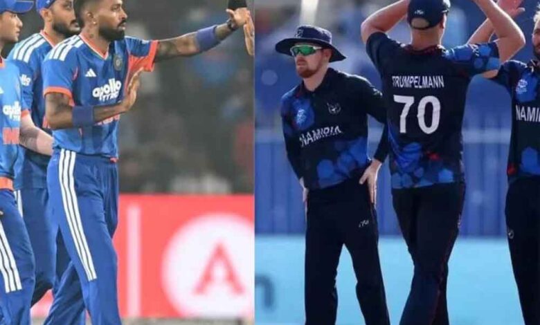 टीम-इंडिया-का-तूफानी-प्रदर्शन,-दूसरे-मैच-में-नामीबिया-के-सामने-210-रनों-की-चुनौती