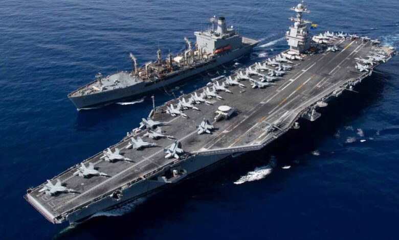 तनाव-बढ़ा:-us-का-सबसे-बड़ा-एयरक्राफ्ट-कैरियर-ईरान-की-ओर-रवाना,-ट्रंप-ने-लिया-अहम-फैसला