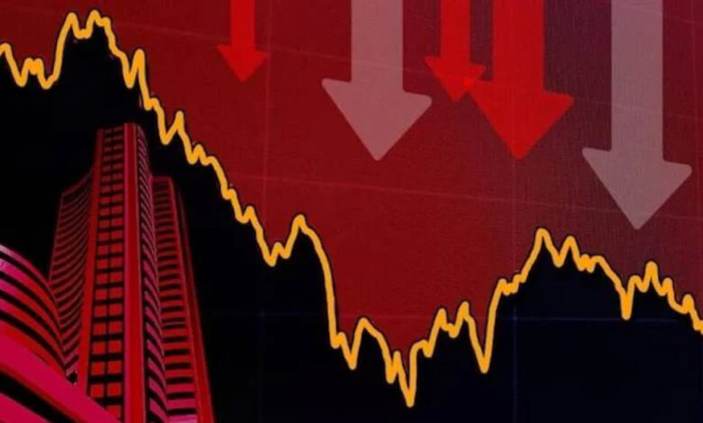 शेयर-बाजार-में-भयंकर-गिरावट,-7-लाख-करोड़-का-धक्का,-सेंसेक्स-1000-अंक-टूटा