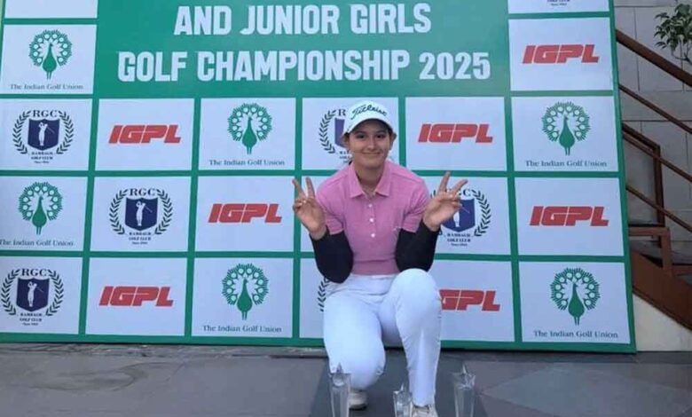 विमेंस-राउंड-1-में-गुंतास-कौर-संधू-का-शानदार-प्रदर्शन,-भारत-की-टॉप-खिलाड़ी-बनीं