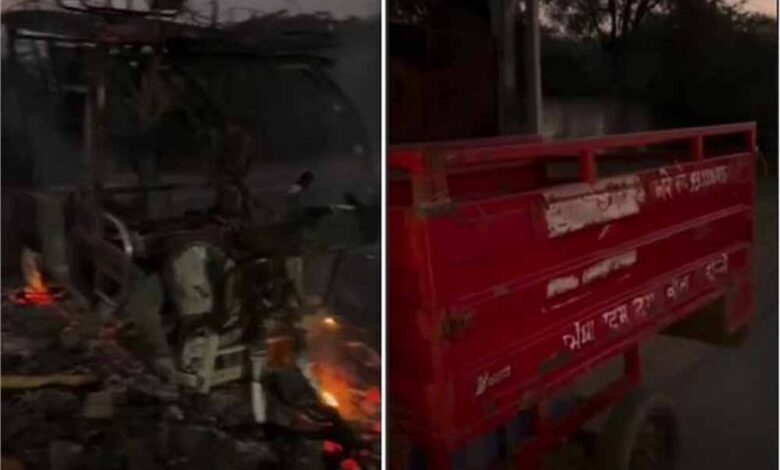 mp-में-कांवड़-यात्रा-के-दौरान-बवाल,-ई-रिक्शा-में-आगजनी,-चालक-की-बेरहमी-से-पिटाई