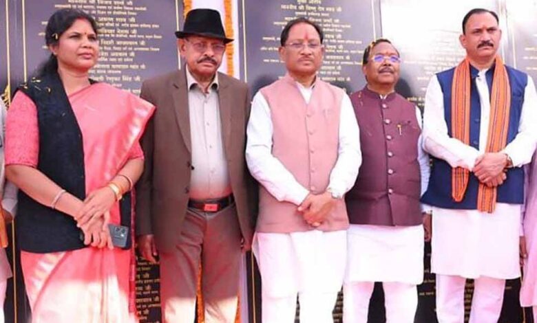 पोड़ी-में-मुख्यमंत्री-विष्णु-देव-ने-₹126-करोड़-के-कार्यों-का-किया-लोकार्पण,-विकास-को-मिली-नई-रफ्तार