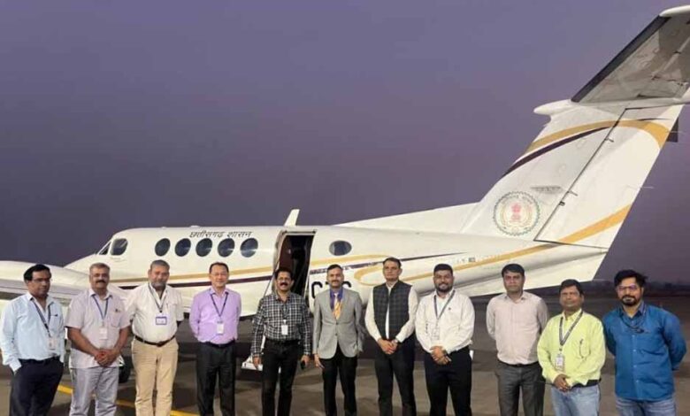 बिलासपुर-एयरपोर्ट-पर-पहली-बार-नाइट-लैंडिग,-खराब-मौसम-और-रात-में-भी-अब-उड़ानें-संभव