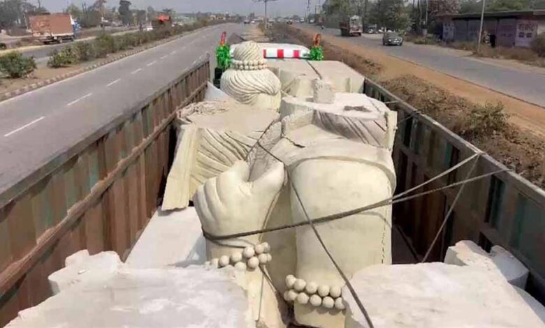 कौशल्या-धाम-में-पहुंची-प्रभु-श्रीराम-की-नई-प्रतिमा,-पुरानी-प्रतिमा-के-स्वरूप-पर-उठे-थे-सवाल